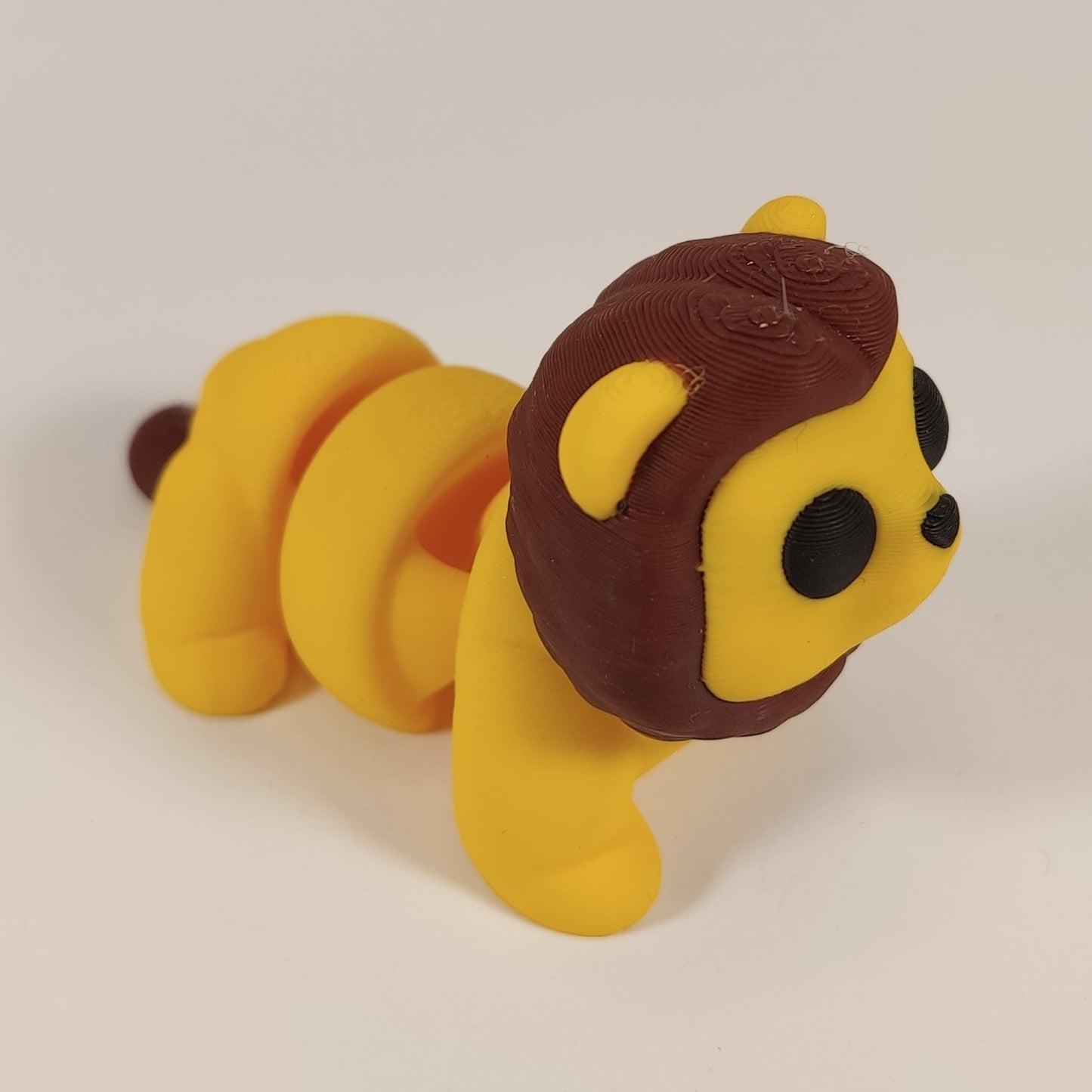 3D Printed Articulated Cute Baby Lion